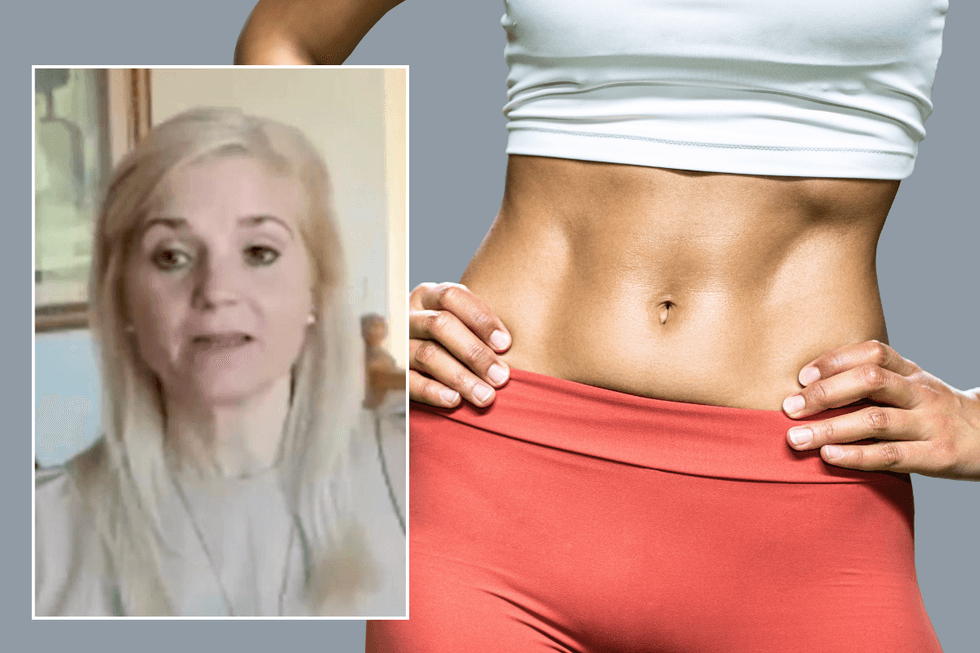 Diet expert / woman's abs