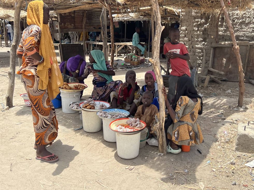 Displaced Nigerians as a result of terrorism