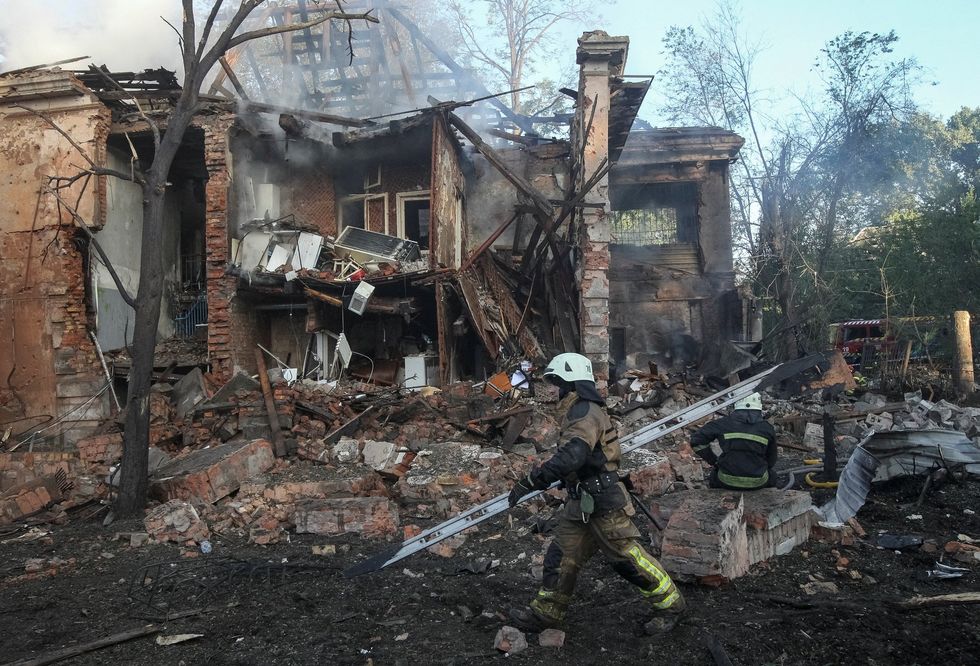 Dnipro drone strikes