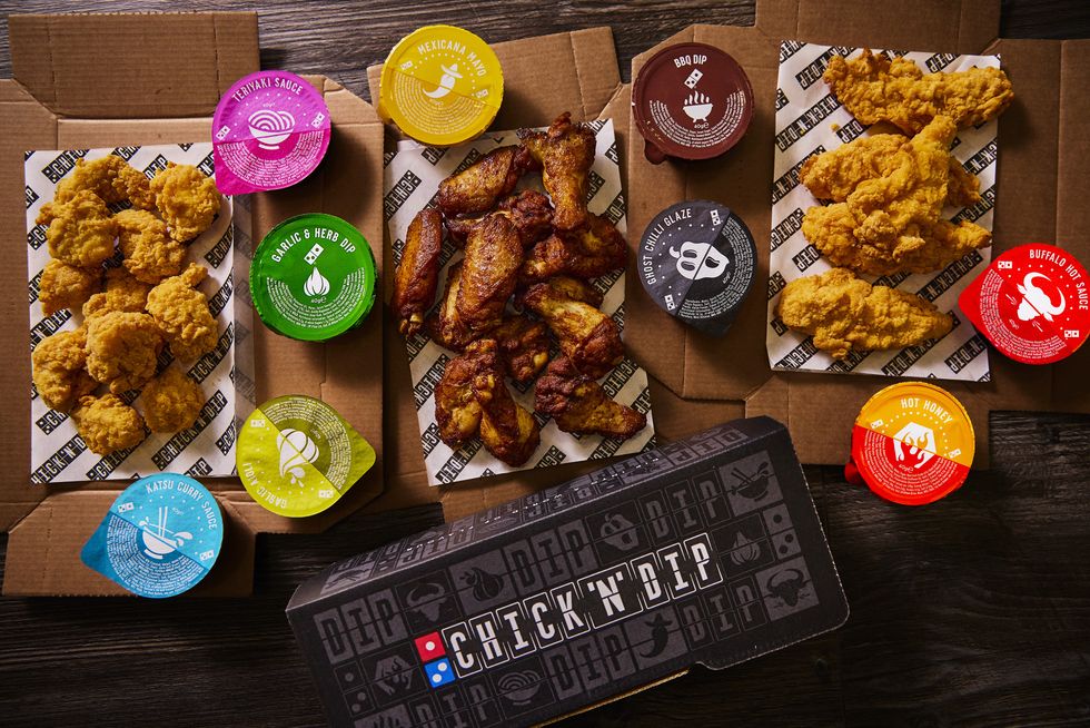 Domino's CHICK 'N' DIP range
