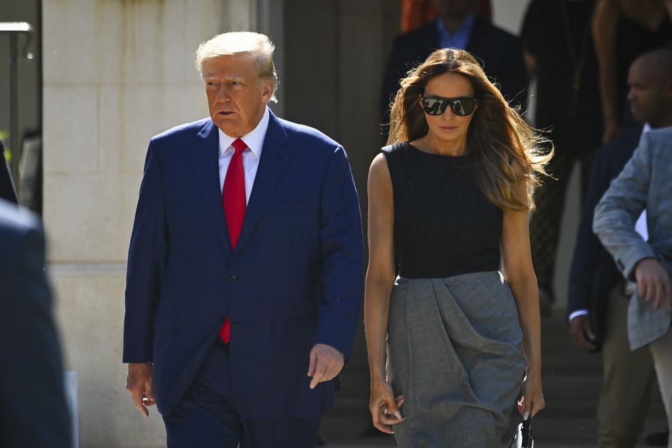 Donald and Melania Trump