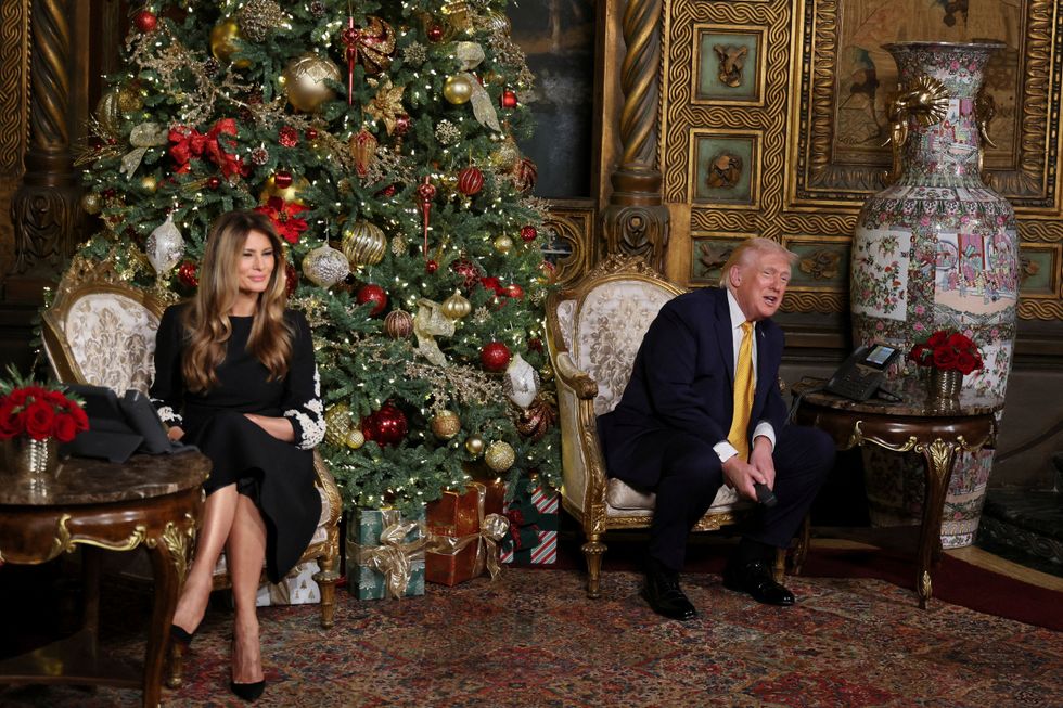 Donald and Melania Trump