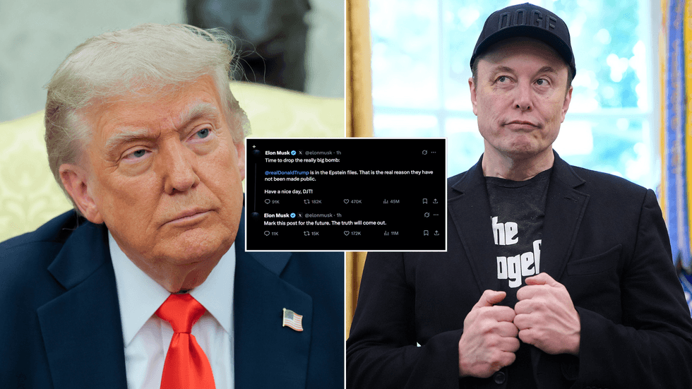 Donald Trump and Elon Musk