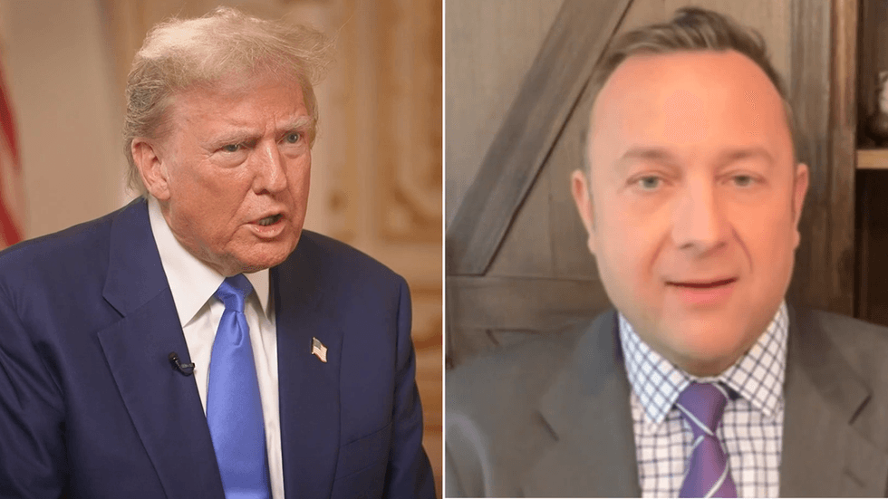 Donald Trump and Gerard Filitti