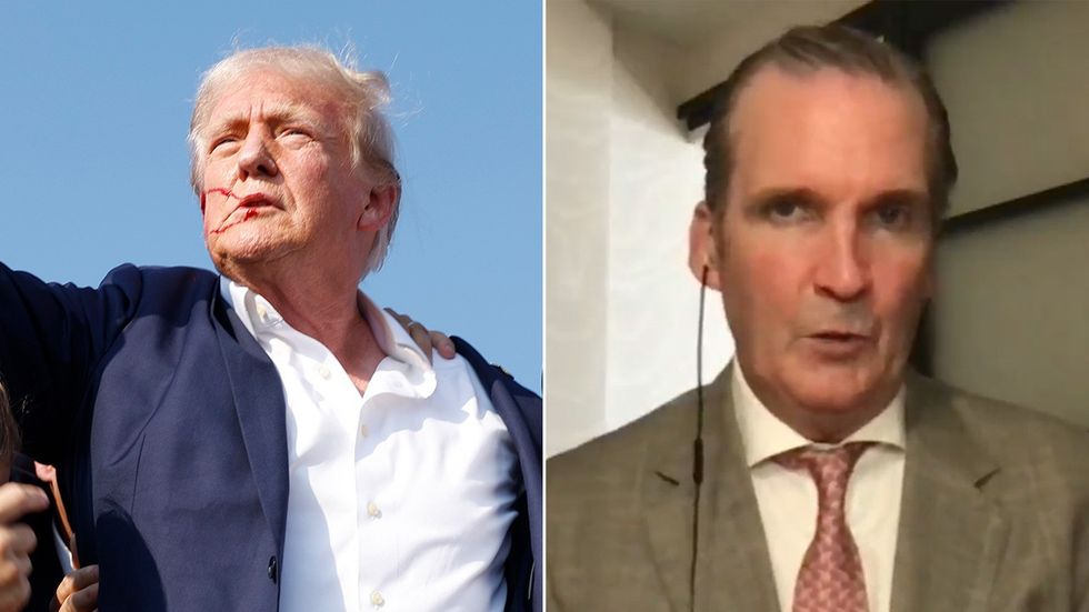 Donald Trump and Greg Swenson