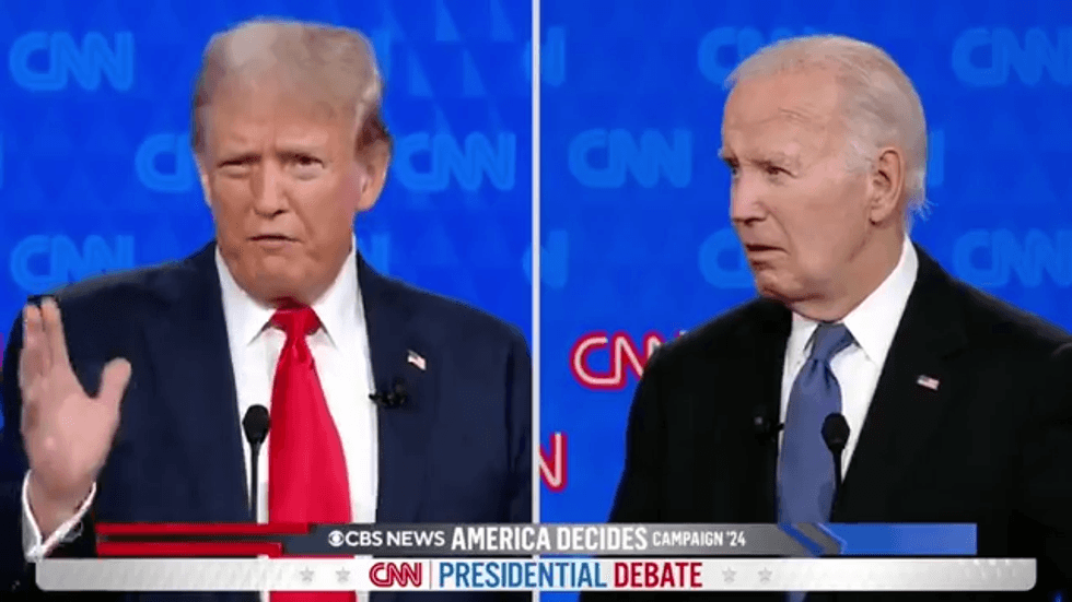 Donald Trump and Joe Biden