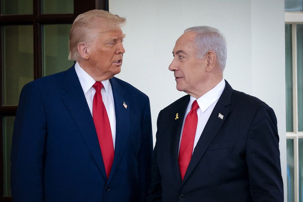 Donald Trump and Netanyahu