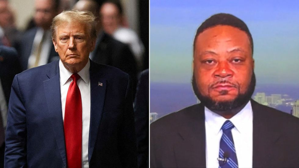 Donald Trump and Robert Patillo