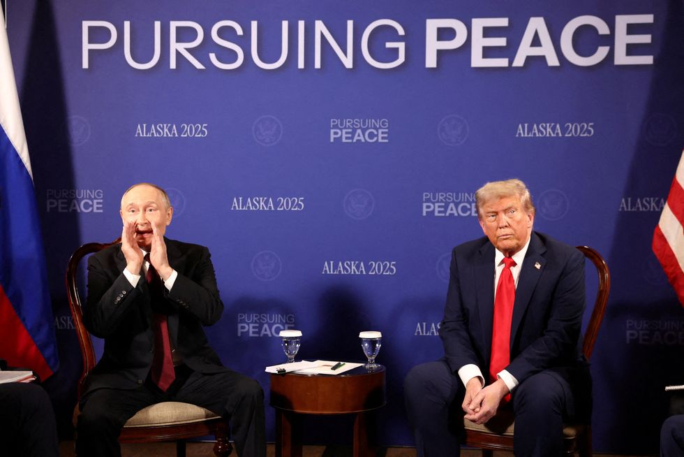 Donald Trump and Vladimir Putin