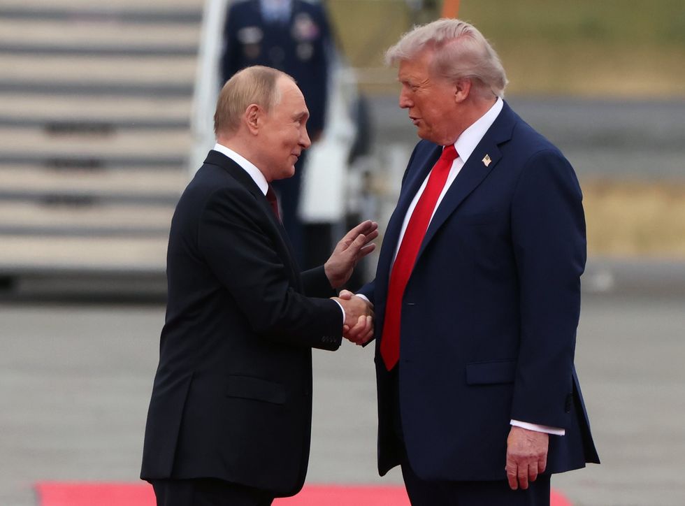 Donald Trump and Vladimir Putin