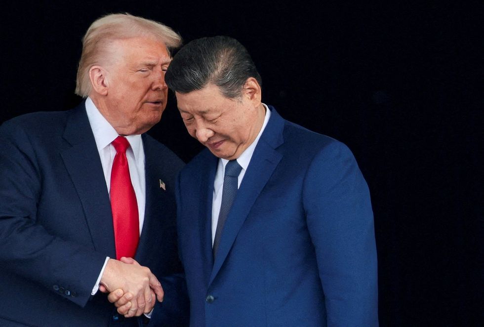 Donald Trump and Xi Jinping
