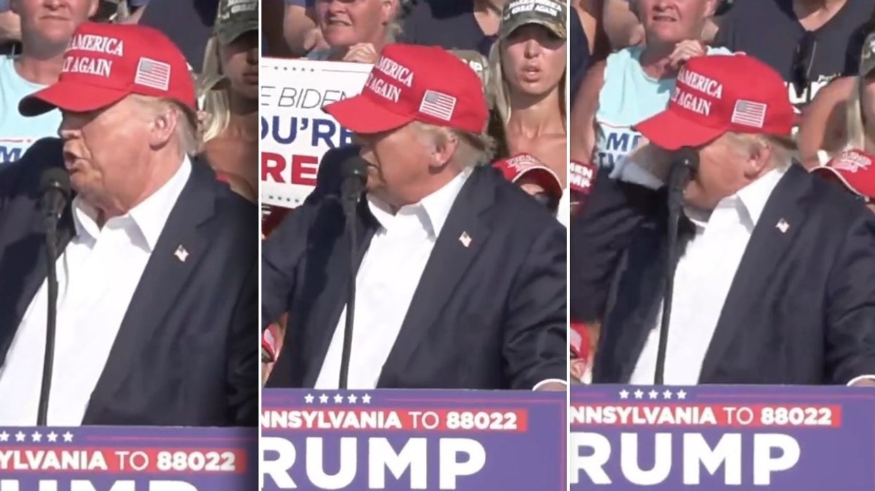 Donald Trump assassination attempt: The horrifying moment Trump clutches bloodied ear