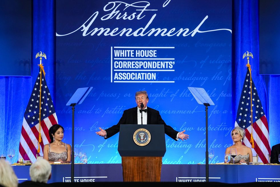Donald Trump at the White House Correspondents' Dinner