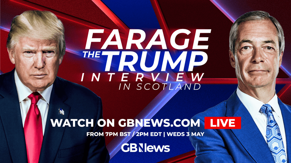 Donald Trump GB News interview Scotland