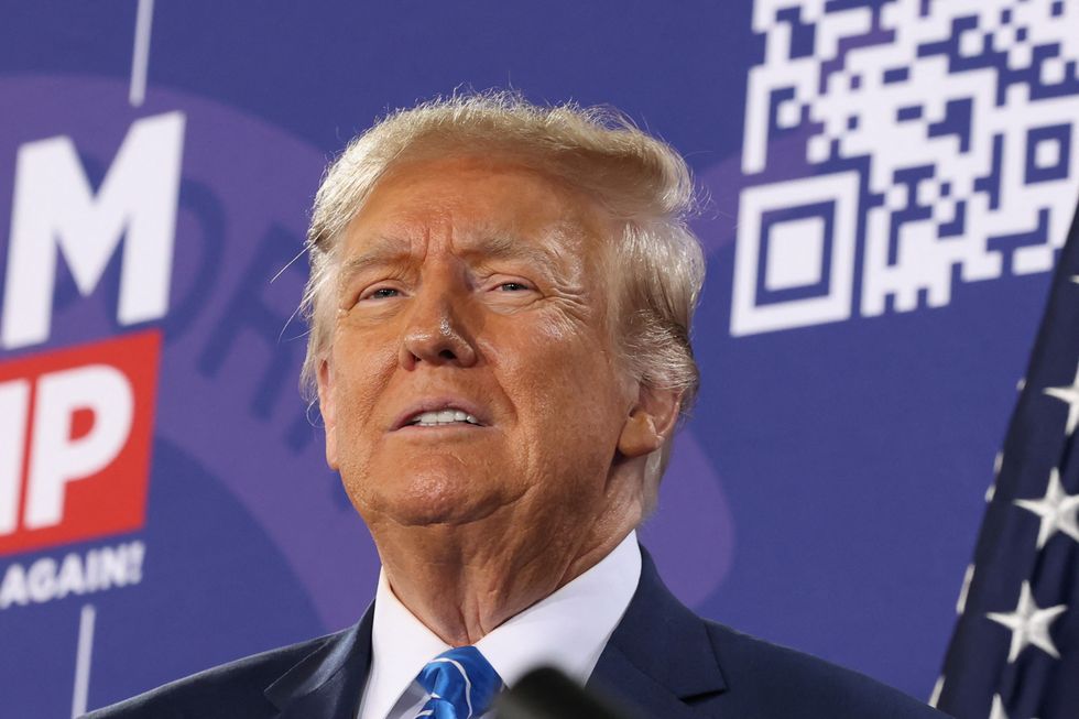 Donald Trump in Las Vegas ahead of the Nevada caucus