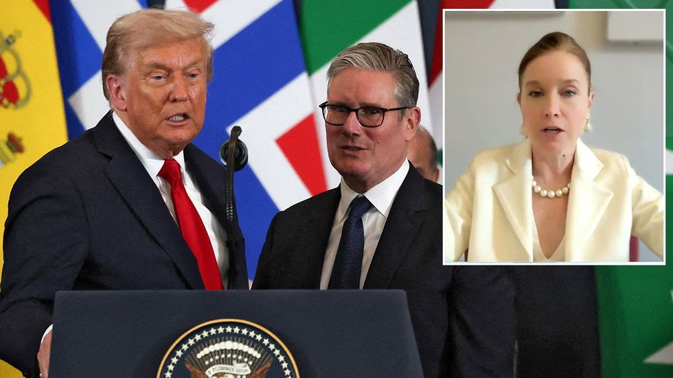 Donald Trump, Keir Starmer, \u200bNora Lee Notzon