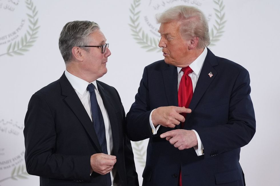Donald Trump, Keir Starmer