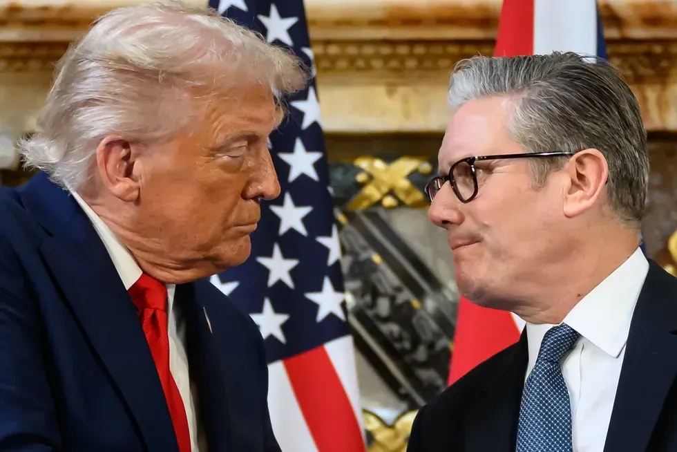 Donald Trump Keir Starmer
