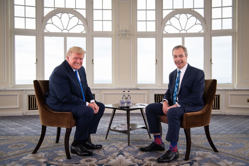 Donald Trump, Nigel Farage