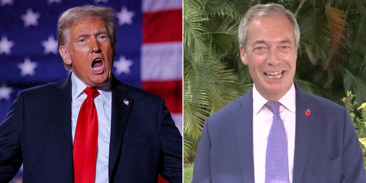 Nigel Farage urges UK to 'roll out the red carpet' for Donald Trump after election win