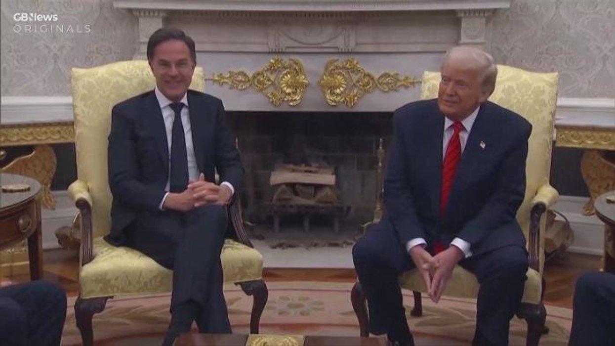 Donald Trump confronts Nato chief at White House as he suggests leaving military alliance in two-hour meeting