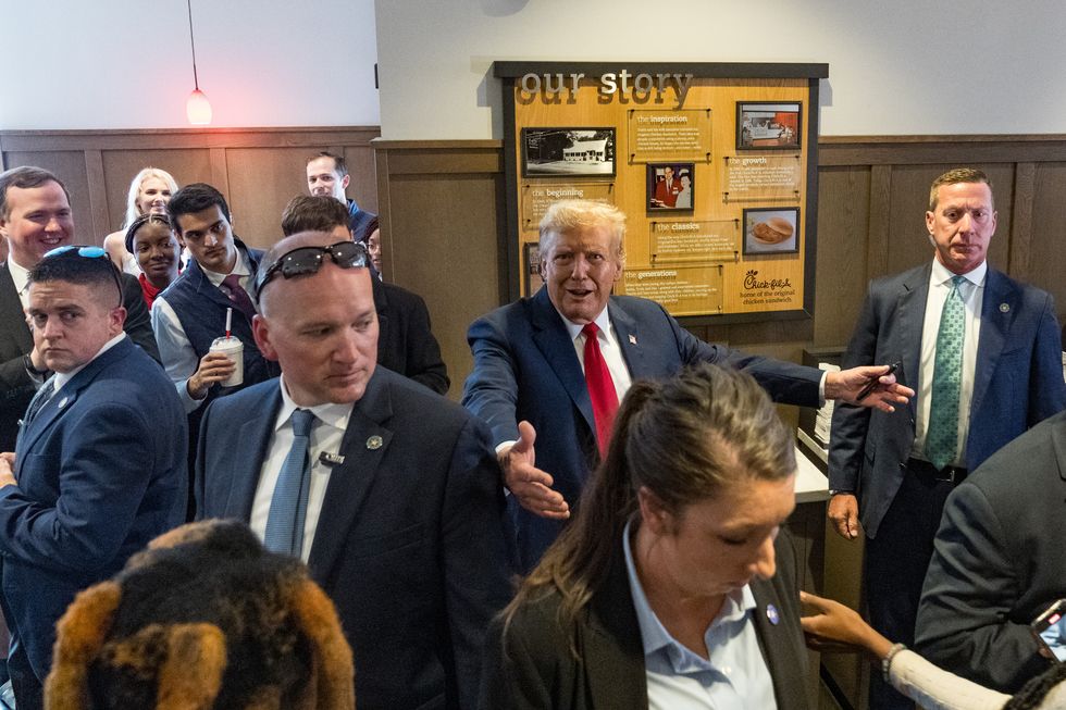 Donald Trump's appearance has gathered traction on social media