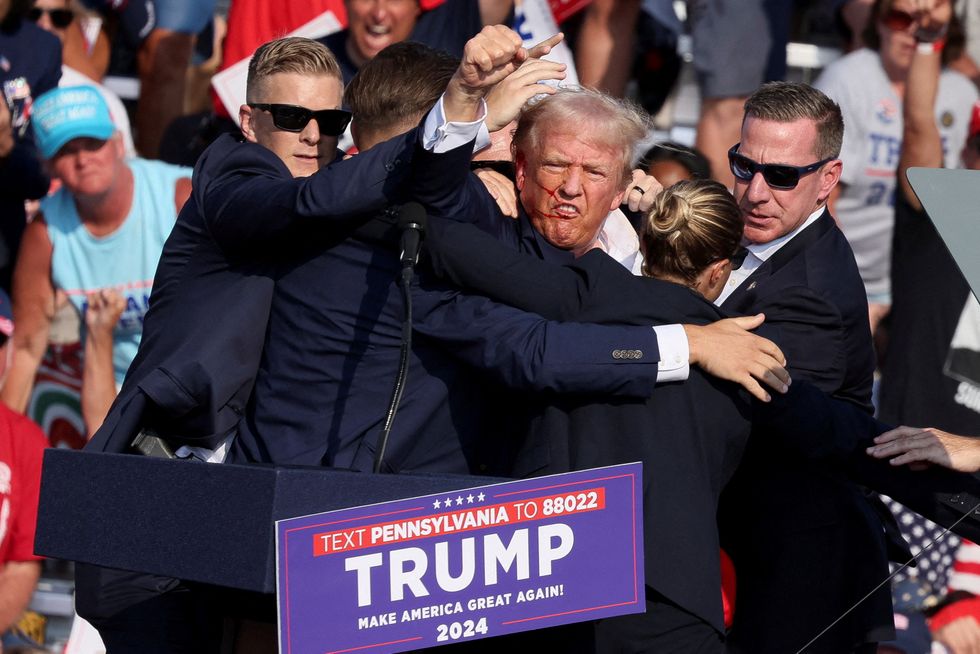 Donald Trump thanks God for 'preventing the unthinkable' as he issues fresh statement after attack