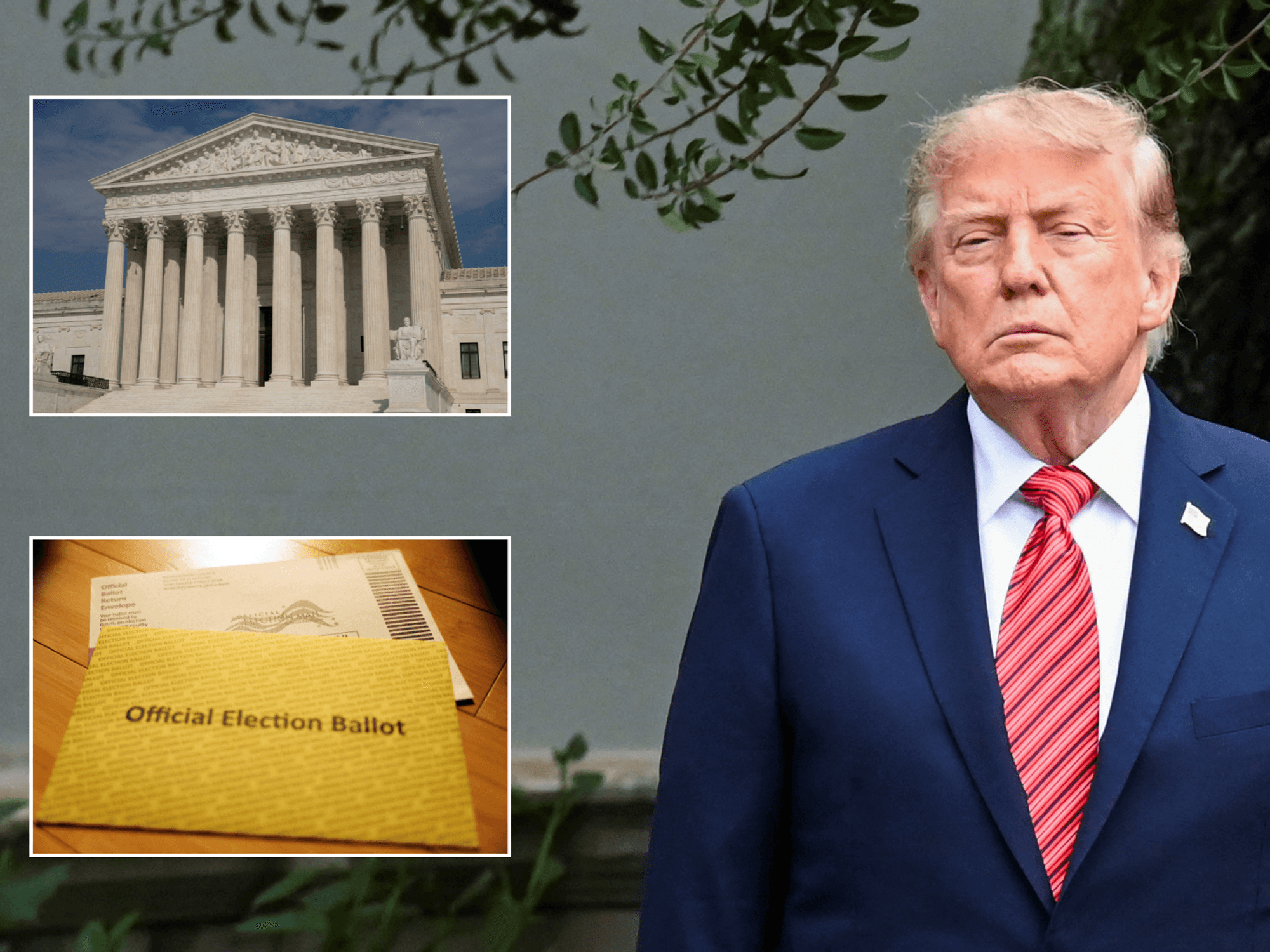 Donald Trump, US Supreme Court, and mail-in ballot