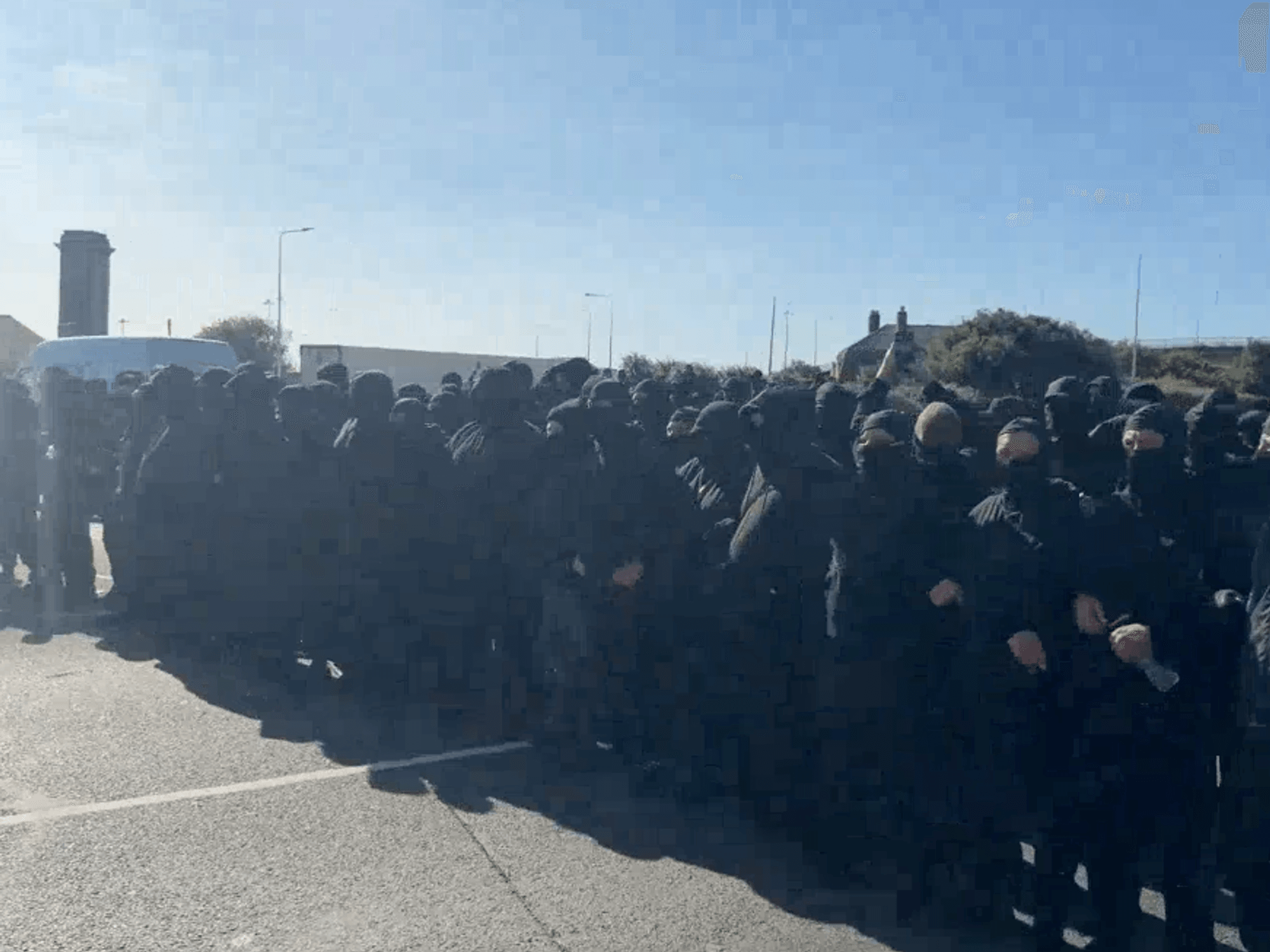 Dover protests