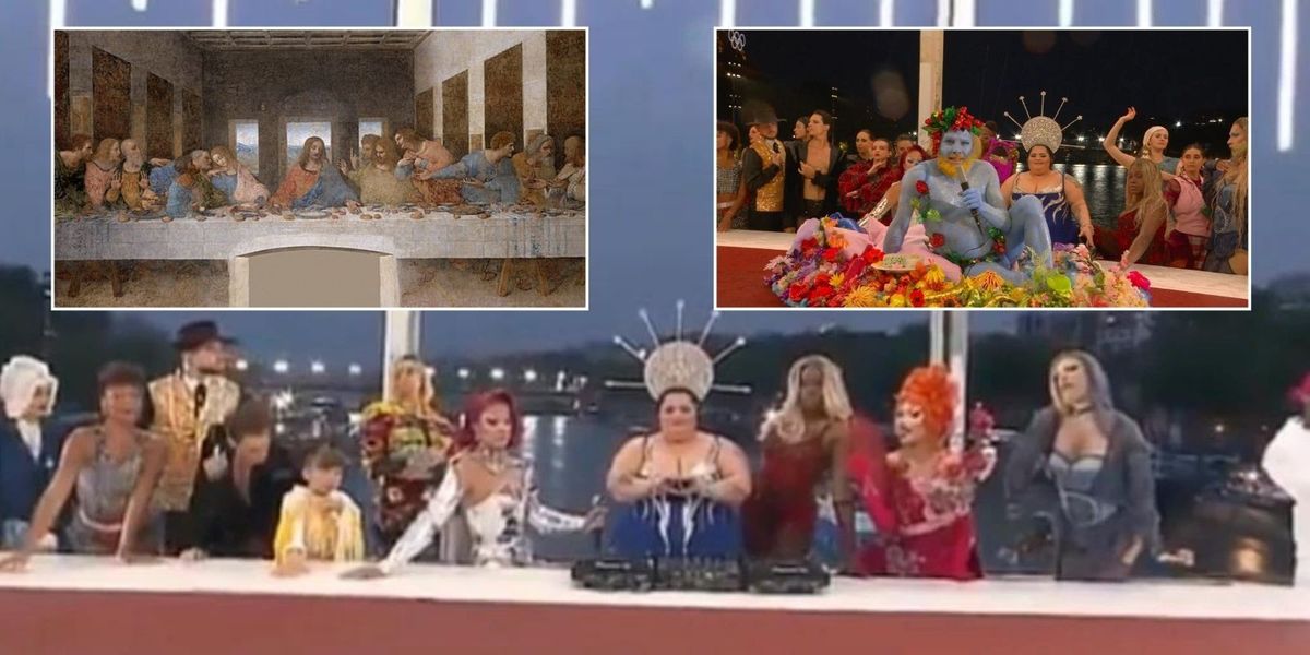 'Attack on Christianity!' Fury as Paris Olympics reimagine The Last Supper as DRAG - 'They wouldn't do this to Islam!'