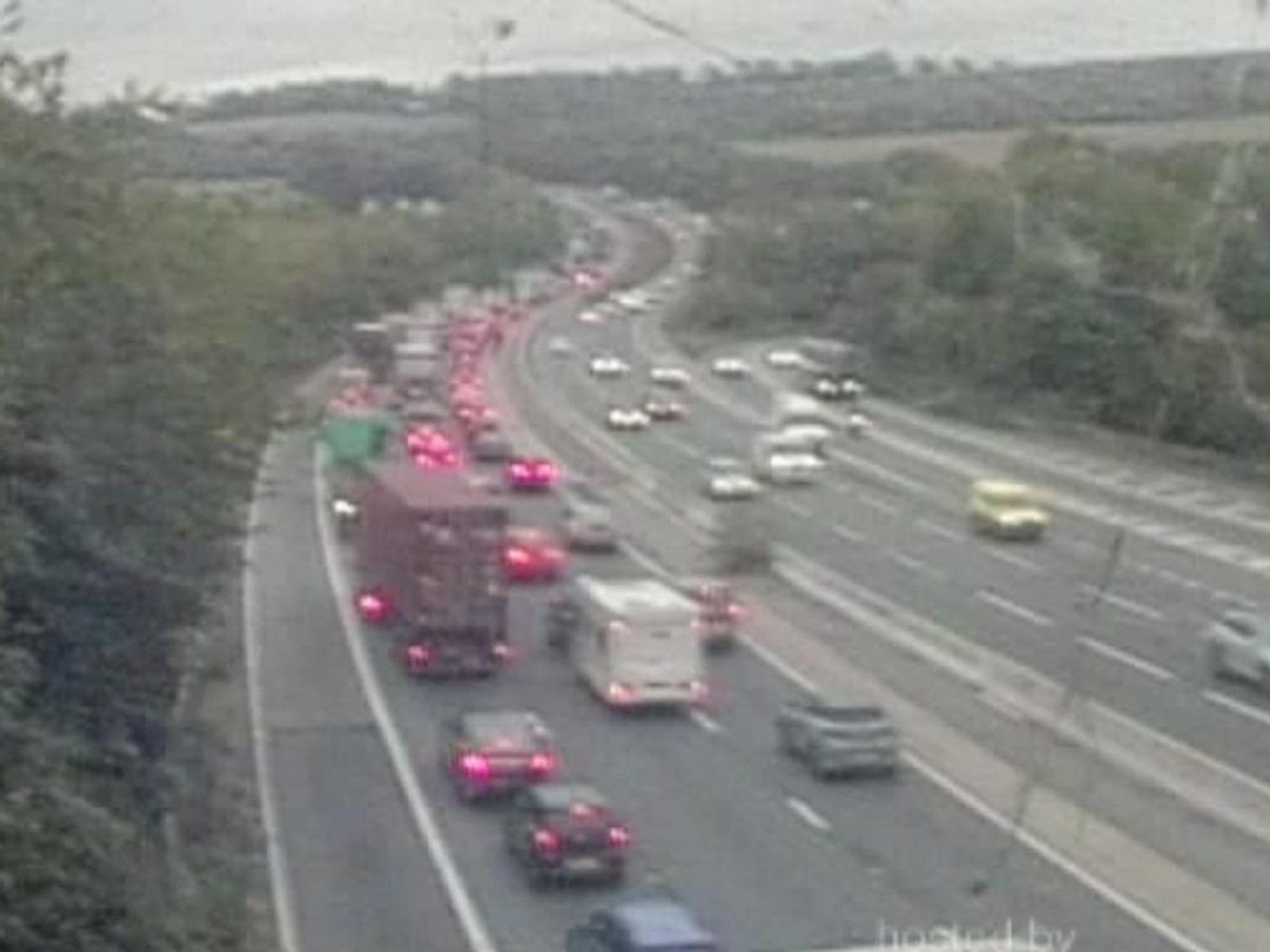 Drivers face traffic chaos as the M3