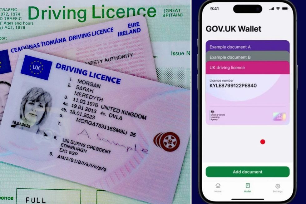 Driving licence and digital driving licence
