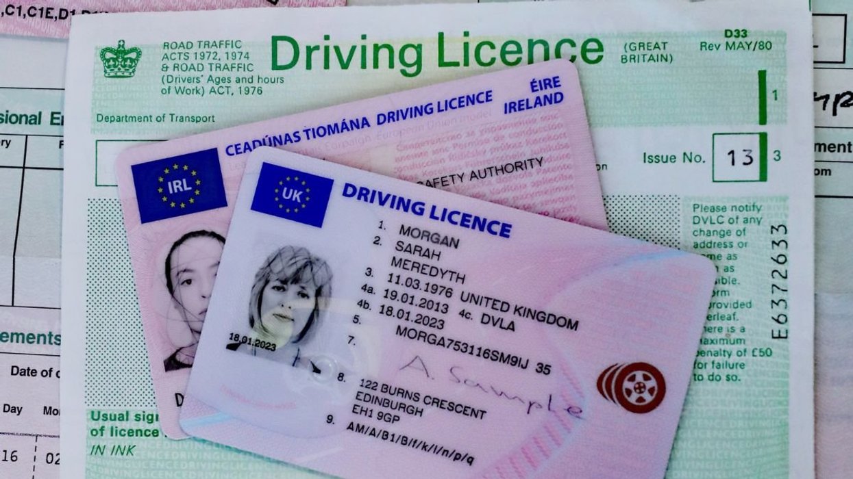 Driving licence application form