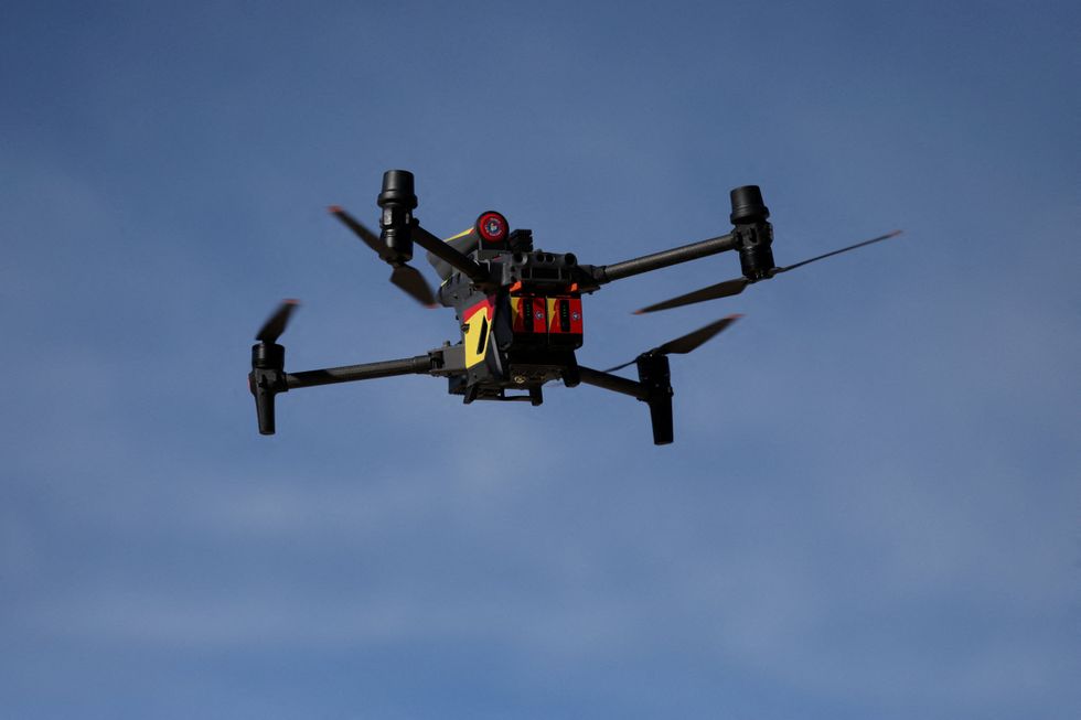 Drone over Coogee beach