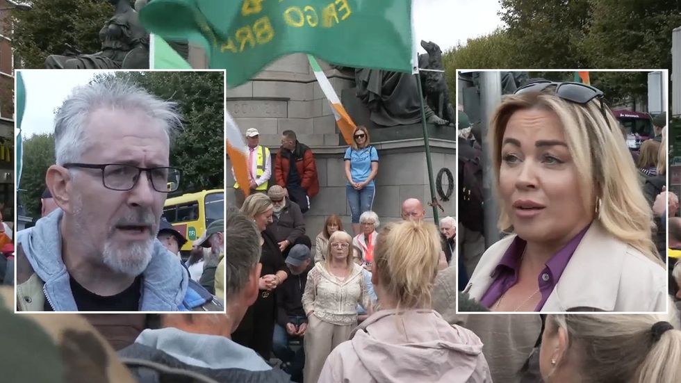 Dublin protest