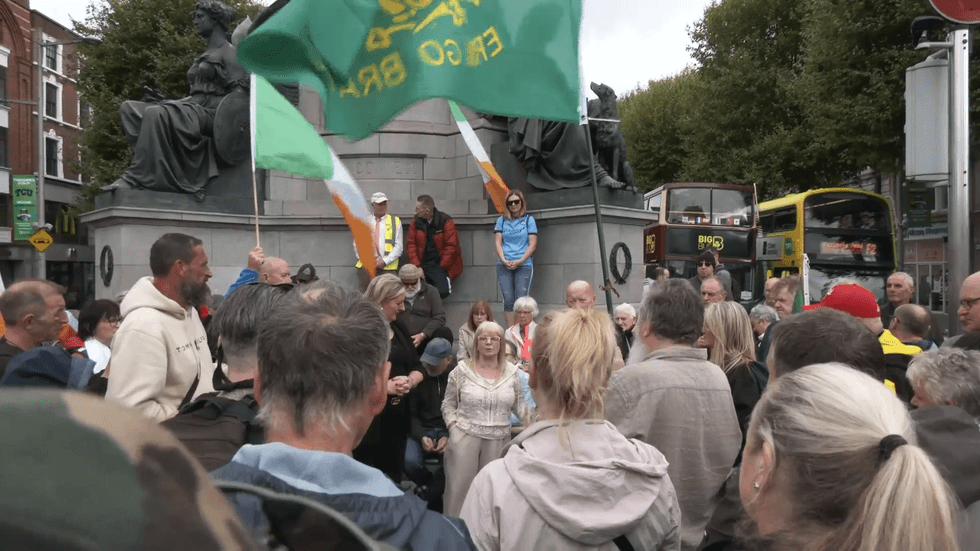 Dublin protest