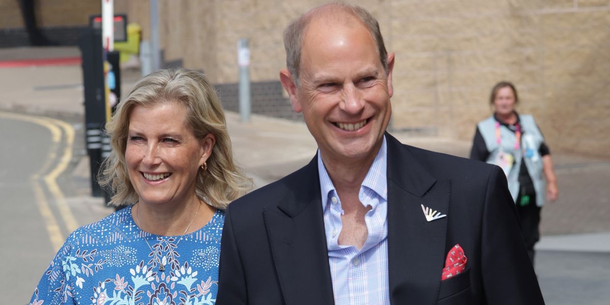 Duchess of Edinburgh and Prince Edward pictured just hours before James, Earl of Wessex news