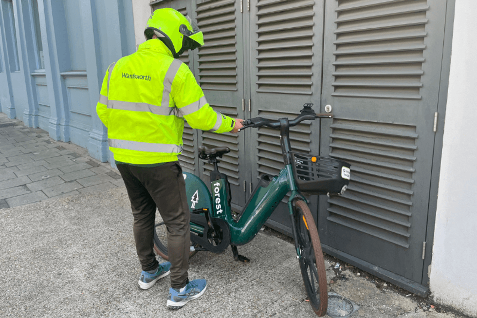 E-bike seized