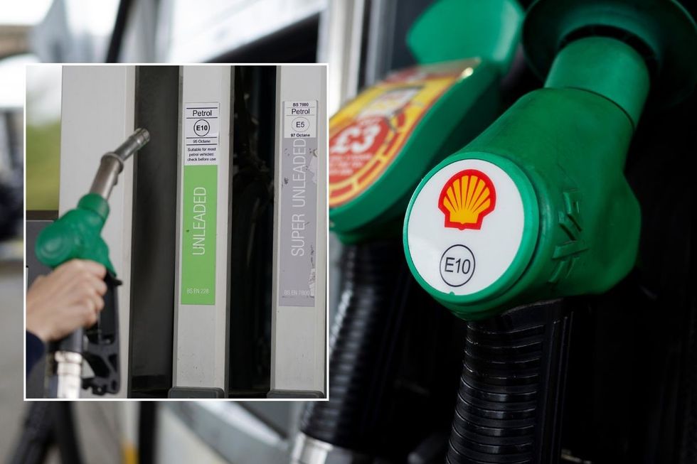 E10 petrol pumps