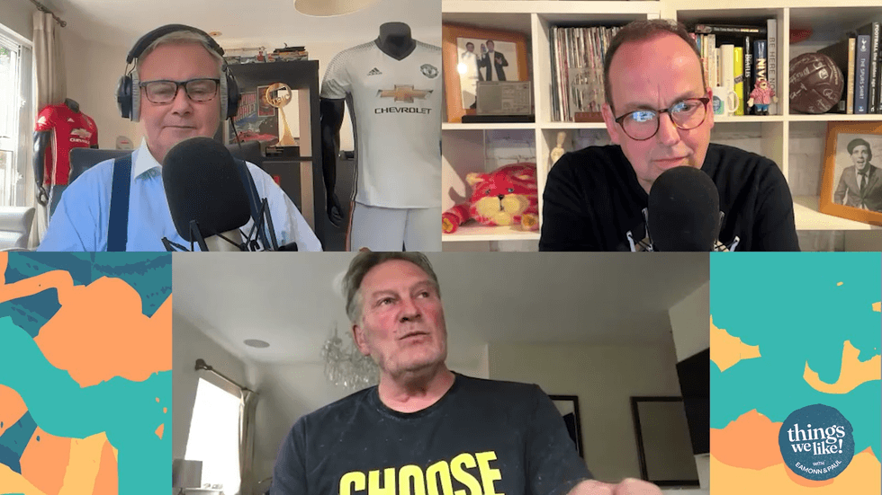 Eamonn Holmes, Paul Coyte and Glenn Hoddle