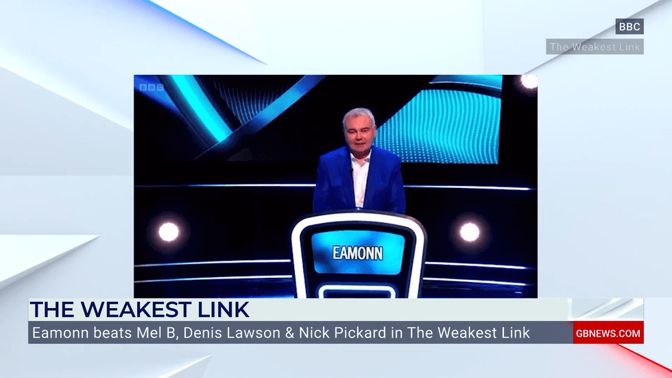 Eamonn on The Weakest Link