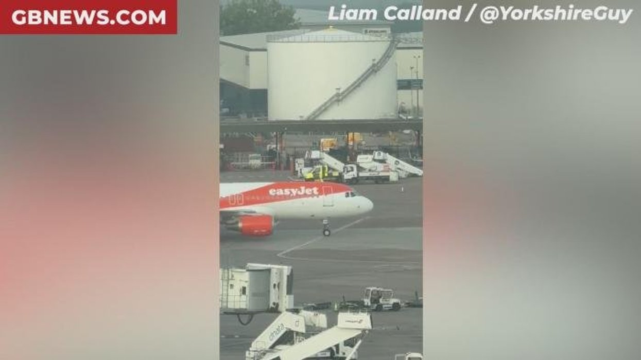 EasyJet flight aborts landing after wedding procession sets off fireworks near airport runway