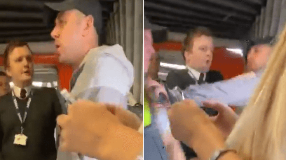 EasyJet passenger
