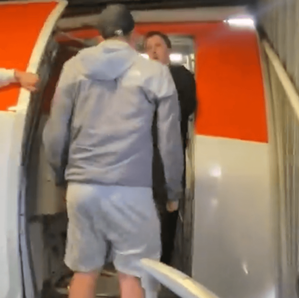 EasyJet passenger