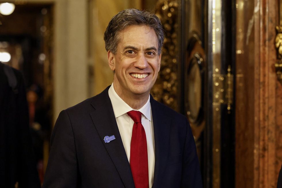 Ed Miliband at the North Sea Summit in January