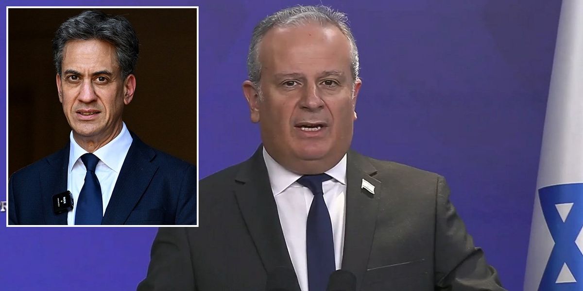 Israeli spokesman refuses to rule out ban on Ed Miliband: ‘He’s a joke!’