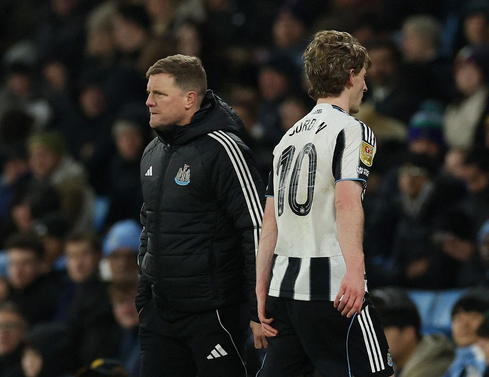 Eddie Howe is coming under increasing pressure as Newcastle boss