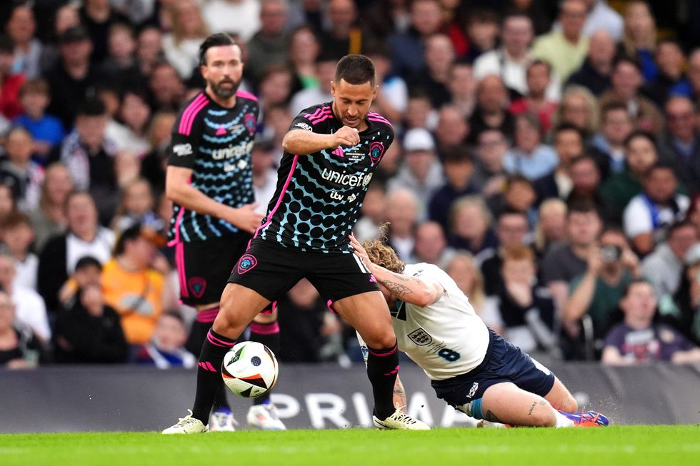 Eden Hazard impressed fans at Stamford Bridge