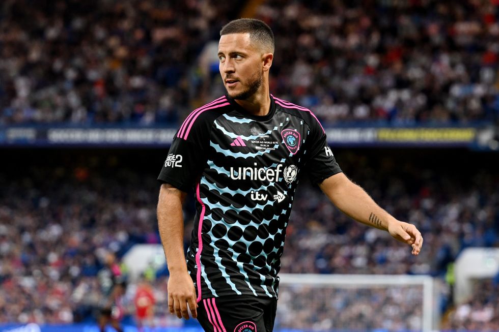 Eden Hazard scored for the world side