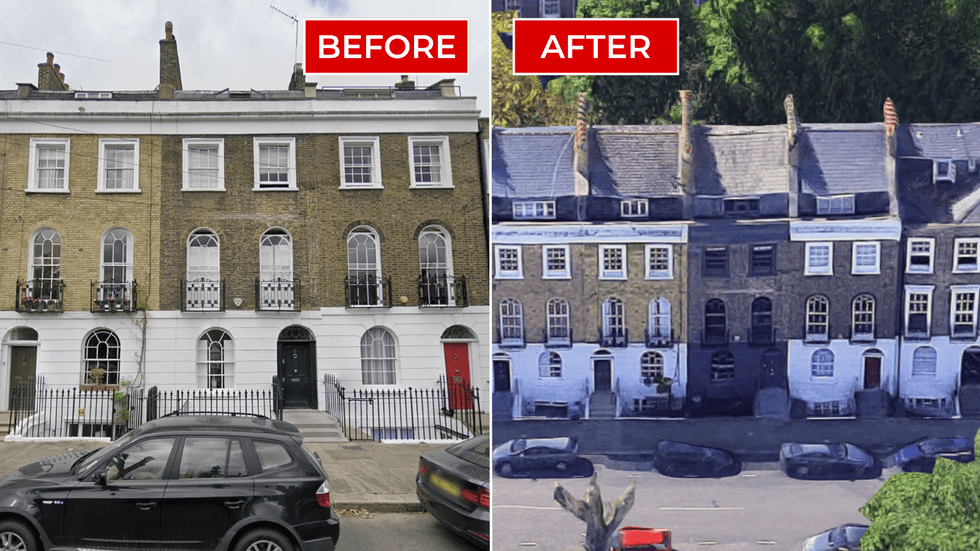 Edmond Curtin's \u00a32.6million-valued Georgian townhouse on leafy Gibson Square